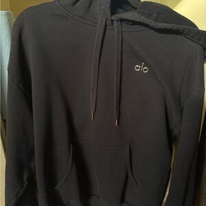 ALO Yoga Womens Black Hoodie